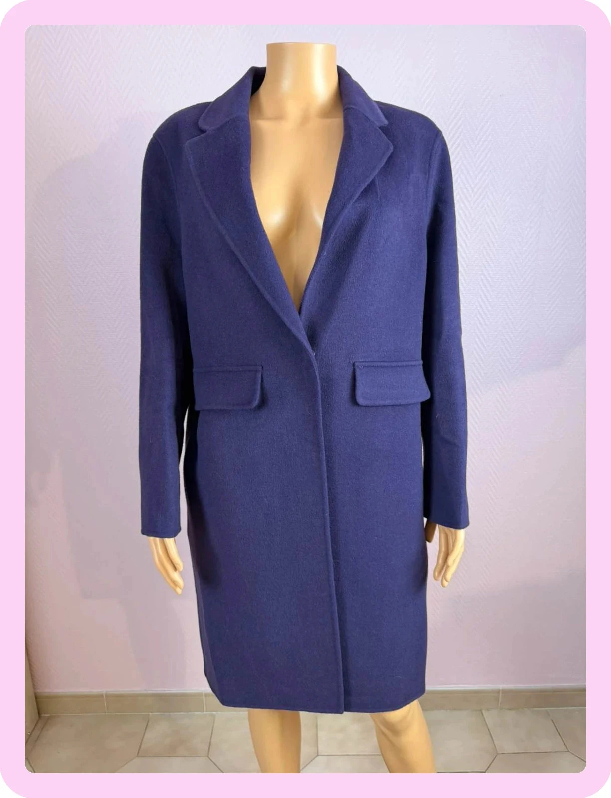 Abrigo mujer mango limpio talla l